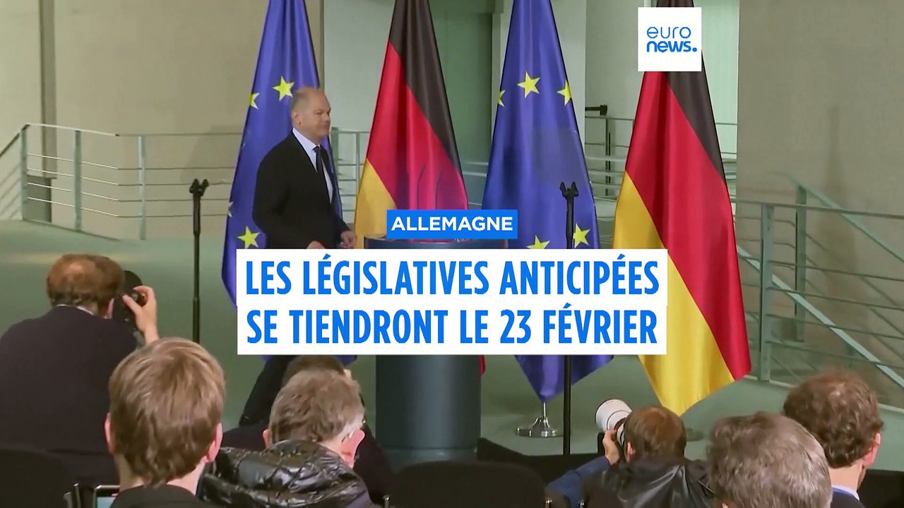 Allemagne : les élections anticipées fixées au mois de février