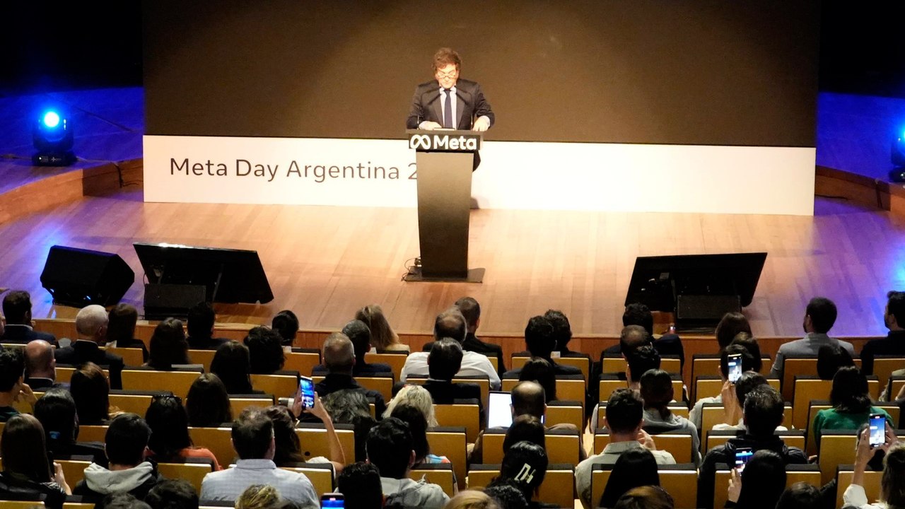 "En EE.UU. ya se dieron cuenta y nos están copiando": Milei habló en Meta y aseguró que Argentina será potencial mundial