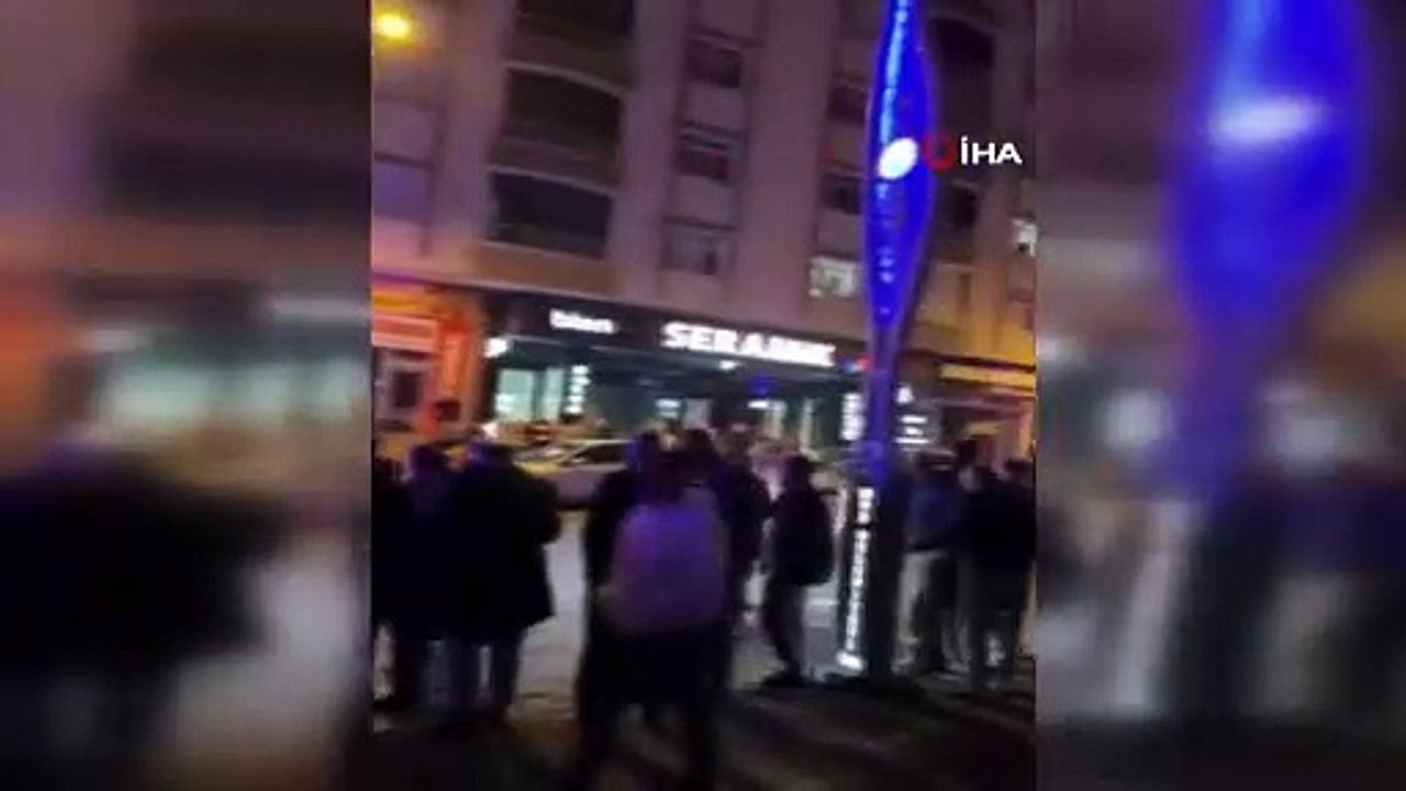 Muş'ta korku dolu anlar kamerada