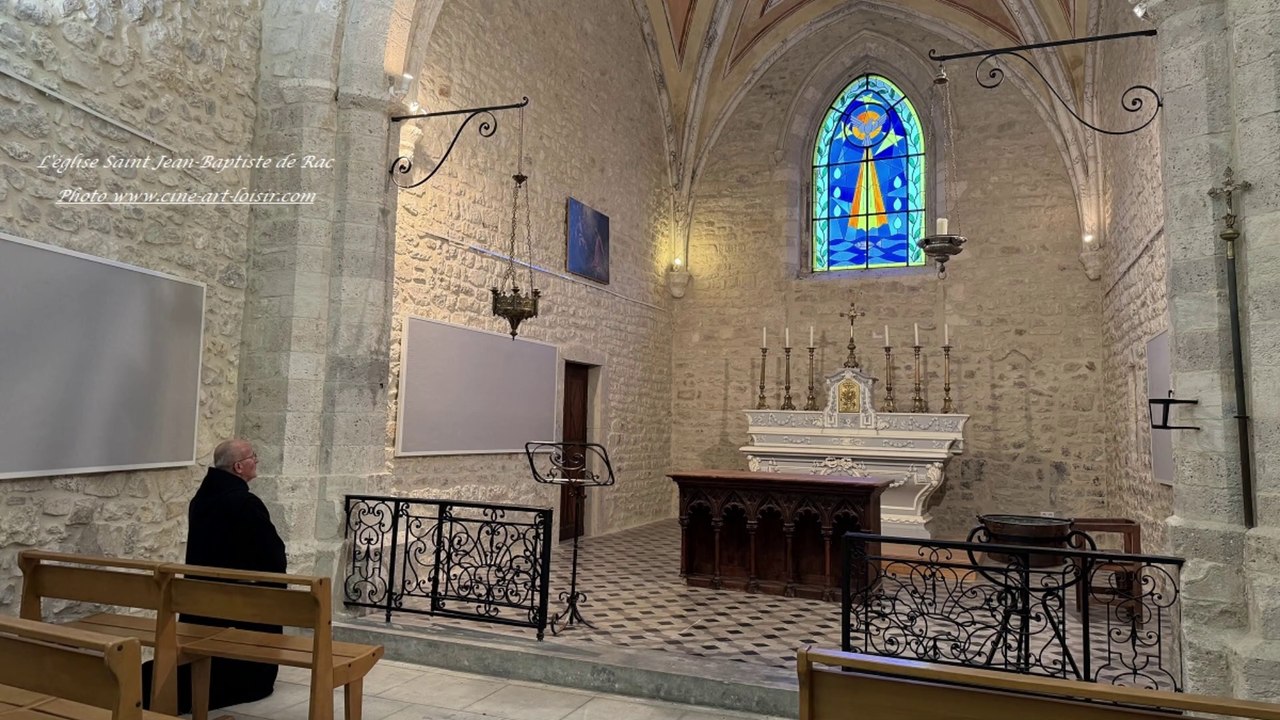 Chapelle Saint-Jean-Baptiste de Rac Relief de France les églises catholiques  film JC Guerguy by Ciné Art Loisir