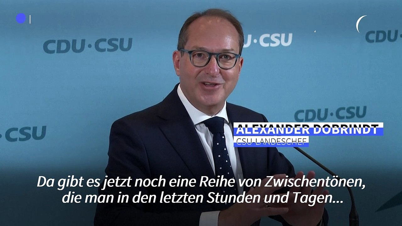 Dobrindt: 'Demokratische Wahlen sind nichts Unchristliches'