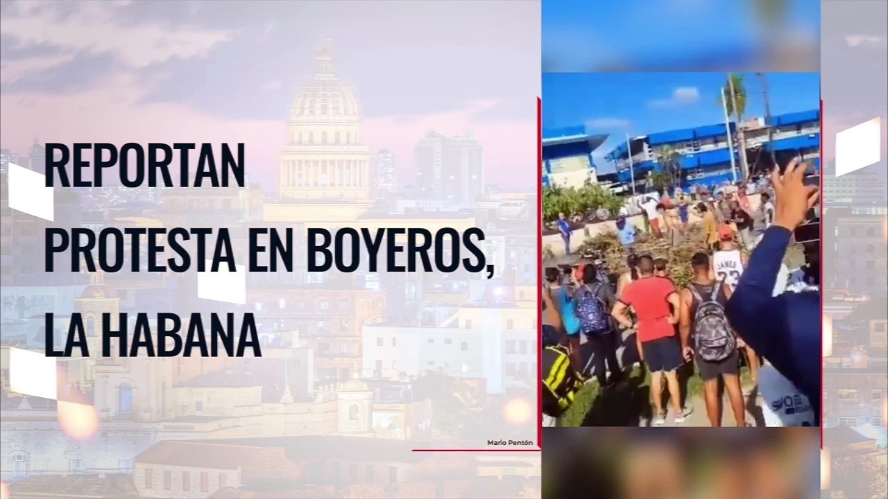 Reportan protesta en Boyeros, La Habana