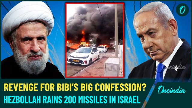 Hezbollah Punishes Israel With Deadly 165-Missile Blitz, After Netanyahu’s Pager Attack Confession