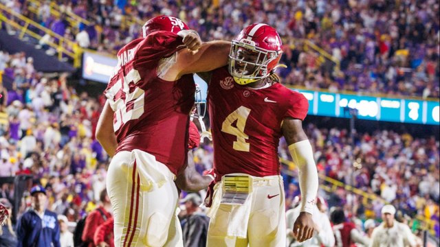 Alabama Dominates LSU: A Strong Contender for Playoffs