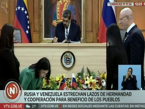 Venezuela y Rusia consolidan una relación ¨libre de sanciones¨ con la firma de 17 acuerdos