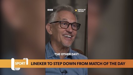 Gary Lineker to step down from Match of the Day
