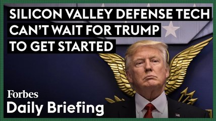 Silicon Valley Defense Tech Can’t Wait For Trump To Get Started