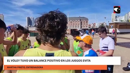 El vóley tuvo un balance positivo en los Juegos Evita