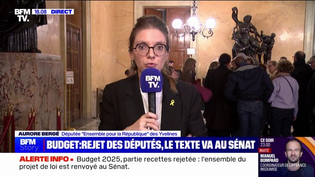 Mon groupe va saisir le Bureau de l'Assemblée nationale : Aurore Bergé, députée Ensemble pour la République , réagit après des insultes proférées par le député Sébastien Delogu