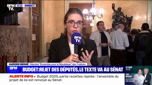 Budget rejeté par l’Assemblée: “Nous souhaitons un accord, mais pas à n’importe quel prix”, estime Aurore Bergé (Ensemble)