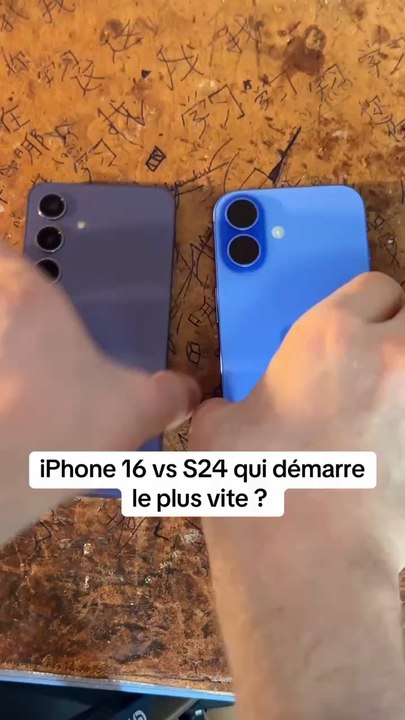 Iphone 16 vs S24: rapidite