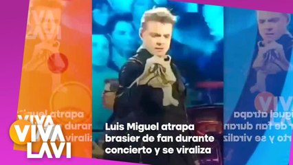 Fan lanza &#039;brasier&#039; a Luis Miguel durante concierto