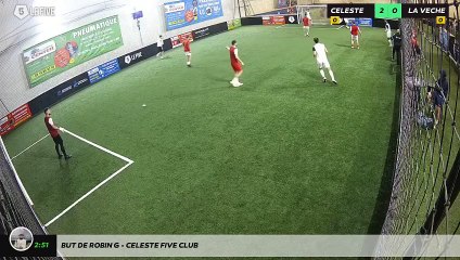 But de Robin G - Celeste Five Club