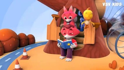 मेरे पापा क्यूट पापा - Mere papa Cute papa Kids Hindi cartoon animation Video & Hindi Song #vsvkisd