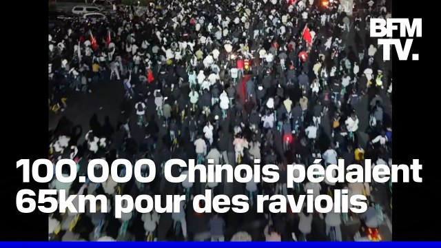 Chine: 100.000 étudiants parcourent 65km pour des raviolis