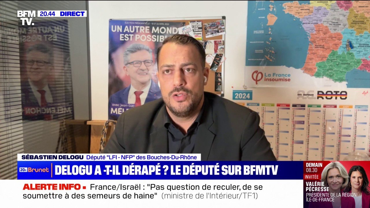 Match France-Israël: "Il est important d'exclure ces équipes nationales qui bafouent le droit international", estime Sébastien Delogu (LFI)