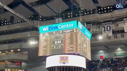 El marcador del WiZink se estropea y el Real Madrid-Virtus Bolonia se detiene más de 10 minutos justo después de empezar