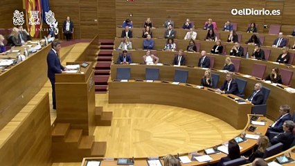 Mazón pide disculpas "en nombre de la Generalitat" por el desastre de la DANA