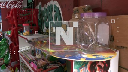 Video: Ladrones robaron el kiosco de un colegio y se tomaron el tiempo de ‘comer gelatina’