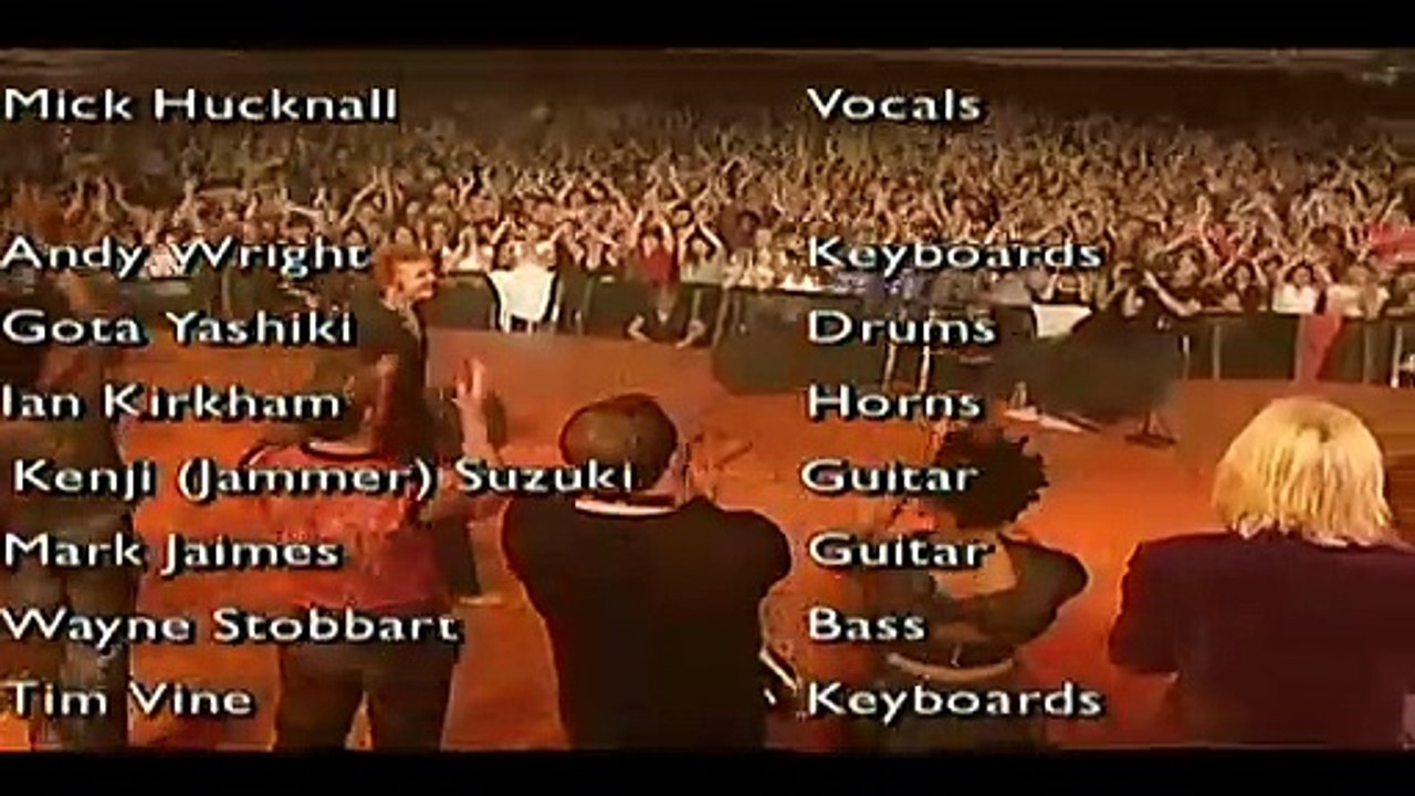 SIMPLY RED — Credits | SIMPLY RED: LIVE IN LONDON · (1998)