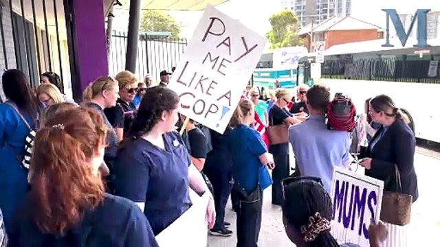 Wollongong nurses rally | November 13, 2024 | Illawarra Mercury