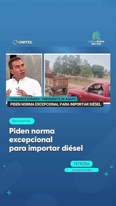 Piden norma excepcional para importar diésel
