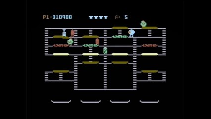 Burger Chase (COMMODORE 64)