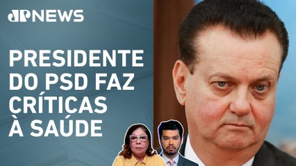 Kassab afirma que SUS é grande problema do governo federal; Dora Kramer e Kobayashi comentam