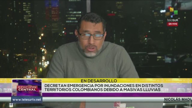 Fuertes lluvias causan inundaciones en distintos territorios de Colombia