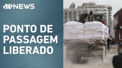 Israel abre nova rota para ajuda humanitária em Gaza