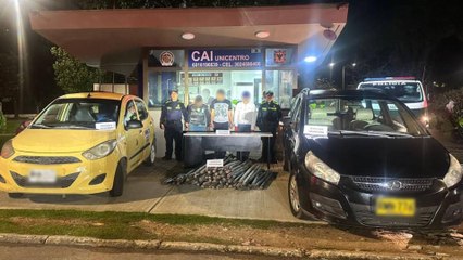 Video: ladrones fueron sorprendidos en una alcantarilla cuando robaban cables en Bogotá
