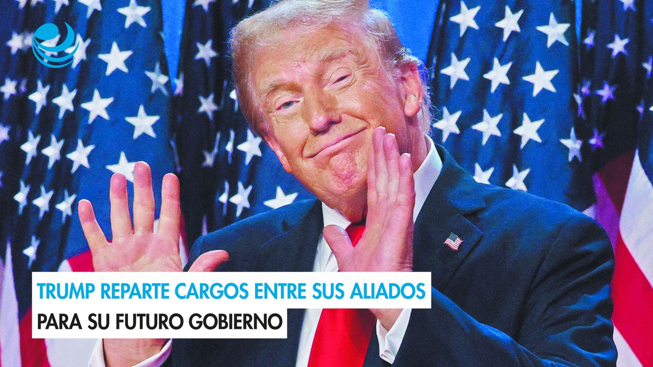Trump reparte cargos entre sus aliados para su futuro gobierno