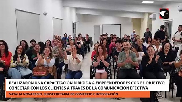 Realizaron una capacitación dirigida a emprendedores con el objetivo conectar con los clientes a través de la comunicación efectiva