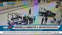 Patrulla embistió a un motociclista en Chiapas; los policías están bajo investigación