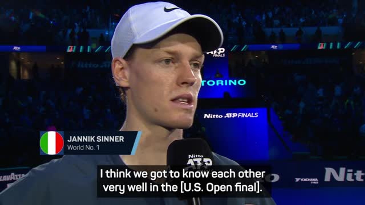 Sinner thrilled with win over 'tough' Fritz