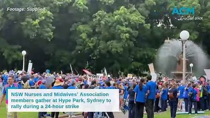 Wagga and Riverina Nurses and Midwives Attend NSWNMA Rally in Sydney