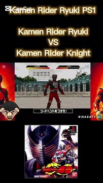 Kamen Rider Ryuki VS Kamen Ryder Knight-PS1