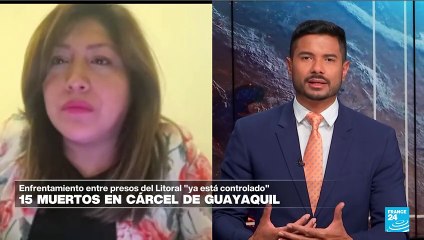 Inés Alarcón: 'Crisis carcelaria en Ecuador no se solucionará de la noche a la mañana'
