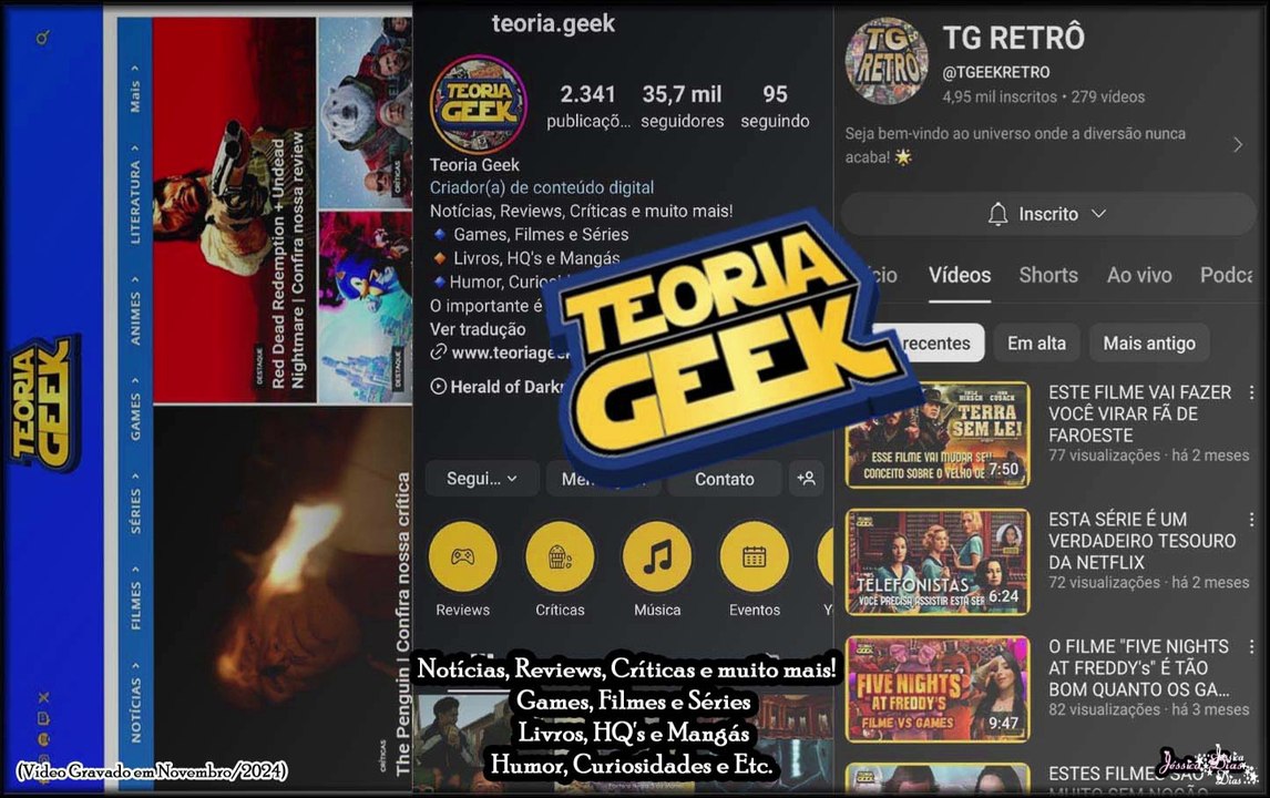 Site: Teoria Geek (Novembro/2024)