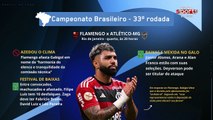 FLAMENGO X ATLÉTICO-MG: JULIO GOMES COMENTA SOBRE AFASTAMENTO DE GABIGOL | DEPOIS DO JOGO
