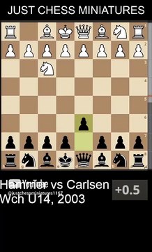 Magnus Carlsen beats Jon Hammer with the Anastasia checkmate