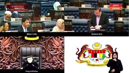 “Baru satu isu dibentangkan dah habis masa ?” - YB Besut