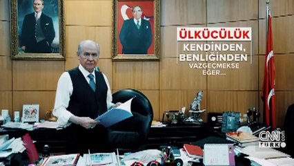 MHP'den Bahçeli klibi: ''Yeniden bir gelecek kurulması gerekir''