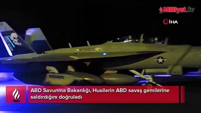 ABD Savunma Bakanlığı, Husilerin ABD savaş gemilerine saldırdığını doğruladı