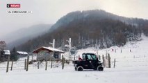 Alpes : la neige est arrivée en station