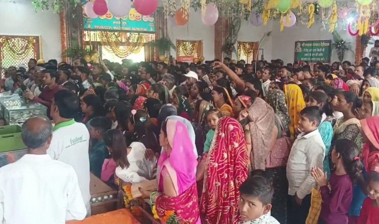 Video : श्याम जन्मोत्सव पर श्याम बाबा के जयकारे...