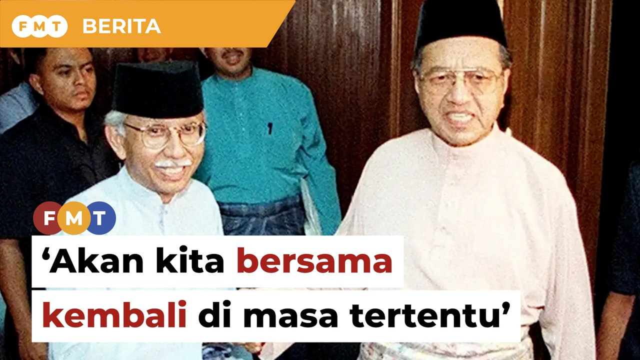‘Akan kita bersama kembali di masa tertentu’, kata Dr M usai pemergian Daim