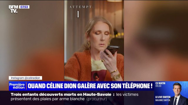 Dis Siri, joue L'Hymne à l'amour par Céline Dion : quand la chanteuse galère avec son téléphone