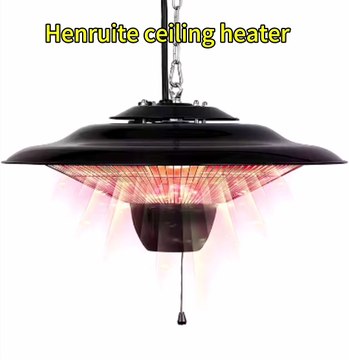 Wholesale Electric Ceiling Hanging Lighting Infrared Heater Quality Safe Patio Outdoor Halogen Electric Heater