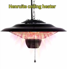 Wholesale Electric Ceiling Hanging Lighting Infrared Heater Quality Safe Patio Outdoor Halogen Electric Heater